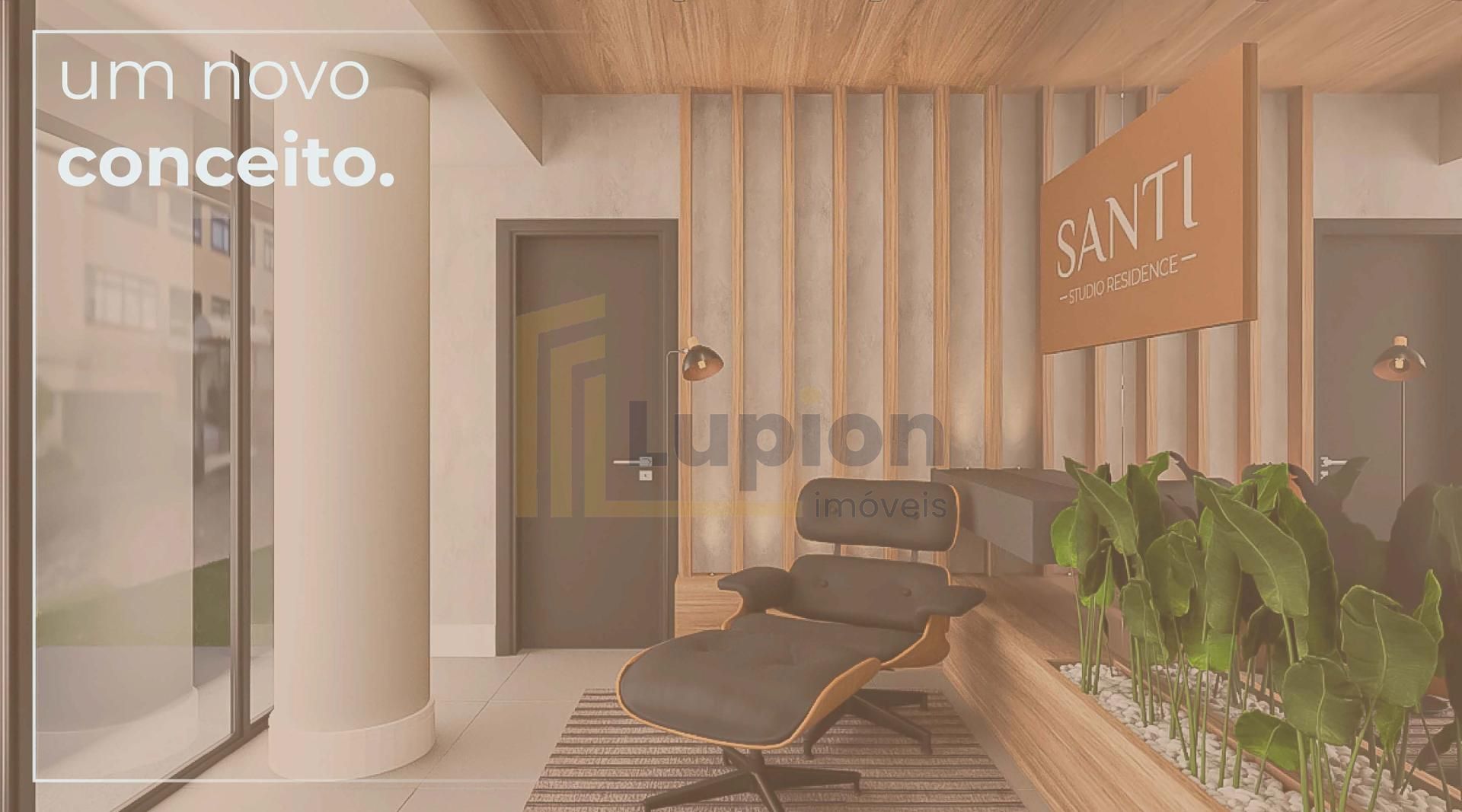 Studio com Sacada no SANTI Mercês com sacada por R  394.900,00...